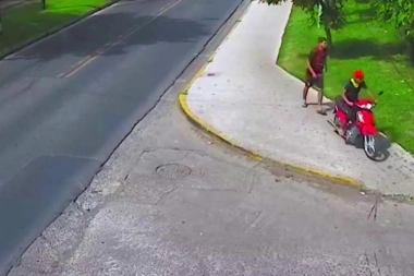 Con un operativo coordinado desde el centro de monitoreo, el COT detuvo a ladrones de motos