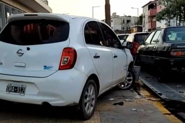 Nenes con prontuario chocaron un auto robado y fueron detenidos por el DIR