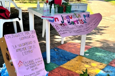 Roque Pérez: en beneficio de más de 80 familias, empezó la campaña “Una sonrisa por un juguete”