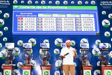 El Gordo de Navidad fue para el 77.222: el primer premio repartió $800 millones en Tigre, Berazategui y 25 de Mayo