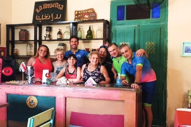 Revilla encabezó una nueva edición de la fiesta de comidas árabes “Lo de Hasna” en General Arenales