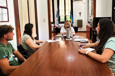 Revilla planifica obras para General Arenales en 2026: más iluminaria LED, pavimentación y cordones cuneta