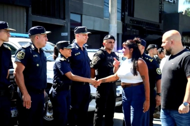 Eva Mieri supervisó el operativo de saturación e intercepción vehicular en Quilmes Oeste