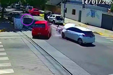 Qué no maneje más: circulaba a alta velocidad, provocó un choque y atropelló a un hombre