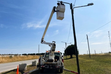 Chaves Municipio realiza mejoras en alumbrado público y eficiencia energética en distintos sectores