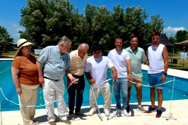 Roque Pérez cumplió un gran logro municipal: cómo es el nuevo Natatorio que tiene la localidad