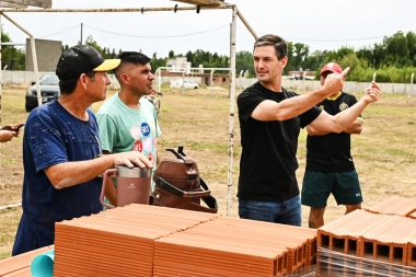 El club “La Victoria” de San Vicente avanza con obras clave para llegar en condiciones a la Liga Metropolitana