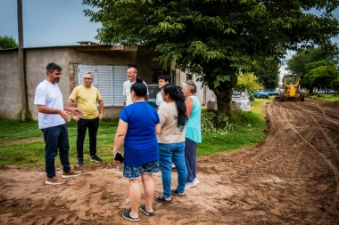 Fiorini supervisó tareas de mantenimiento en Barrio Norte: “Trabajamos para dar respuestas concretas”