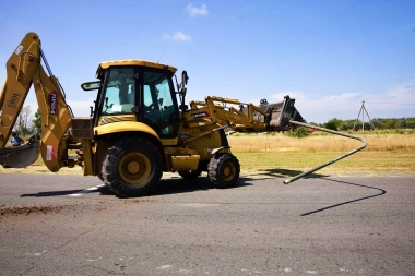 25 de Mayo avanza con el Plan Director de Luminaria en distintos sectores del distrito
