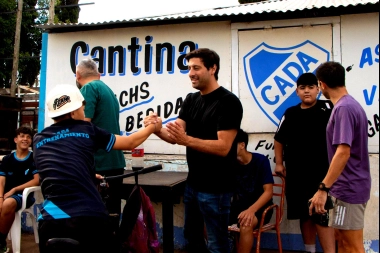 Autoridades del Municipio de Junín visitaron el Club Defensa Argentina para fortalecer el acompañamiento