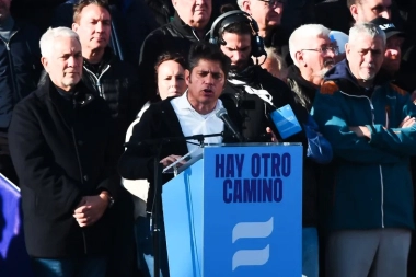 El MDF de Kicillof moviliza una marcha en la Casa Rosada por los incendios en la Patagonia