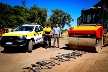 Pergamino: el municipio decomisó y destruyó caños de escapes antirreglamentarios