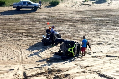 Otro municipio costero reaccionó a los accidentes vehiculares en la playa y endurece penas