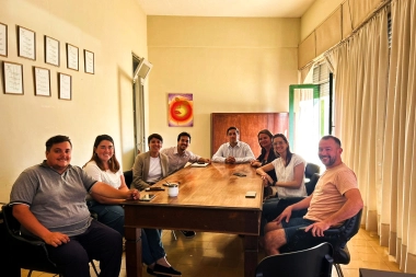 Lucía Gómez recibió a Nerina Neumann: reunión de trabajo y planificación para Chaves