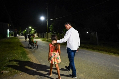 San Vicente avanza con la modernización del alumbrado público y suma nuevos barrios con cobertura 100% LED