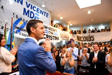 Apertura de Sesiones en San Vicente: Mantegazza anunció obras, hizo un balance y proyectó el 2026