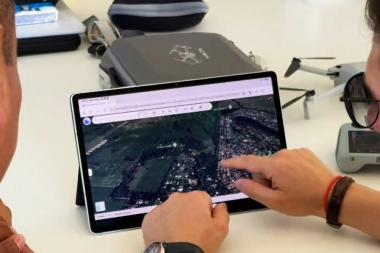 Escobar suma drones y aviones para control aéreo de irregularidades urbanísticas en tiempo real