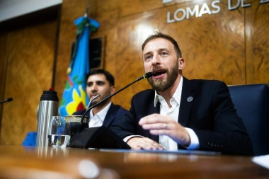 Otermín encabezó la Apertura de Sesiones en Lomas de Zamora y presentó una batería de proyectos