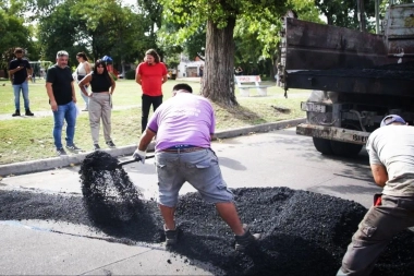 Quilmes sigue con la puesta en valor de los espacios verdes con fondos 100% municipales