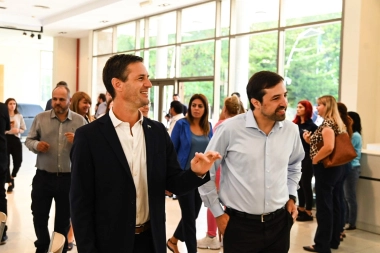 Mantegazza encabezó la apertura del Pre Congreso de Salud Provincial en San Vicente