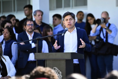 Desde Ensenada, Kicillof cuestionó los recortes de fondos educativos de Milei: “No es solo un problema ideológico”