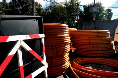 Roque Pérez: el intendente Sciaini anunció el inicio de la obra de gas en el barrio La Copa