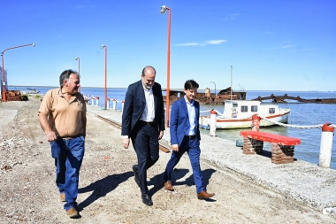 El Puerto de Bahía Blanca avanza con la reconstrucción del Muelle General Daniel Cherri