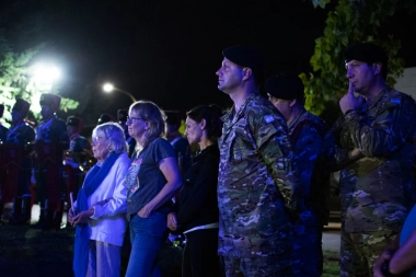 Con un emotivo acto, Magdalena conmemoró el Día de los Veteranos y Caídos en la Guerra de Malvinas