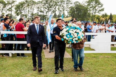 Achával encabezó el acto conmemorativo por el 2 de Abril en Pilar: "Malvinas nos dejó valores”