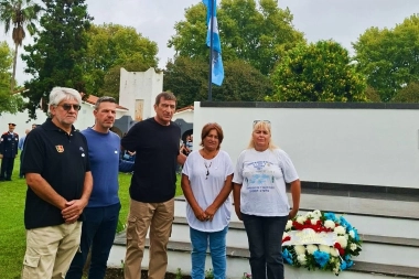 Roque Pérez y un acto conmemorativo por el Día del Veterano y de los Caídos en la Guerra de Malvinas