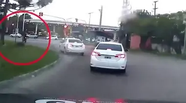 Operativo del COT para detener a un hombre que circulaba en moto y portaba un arma de fuego