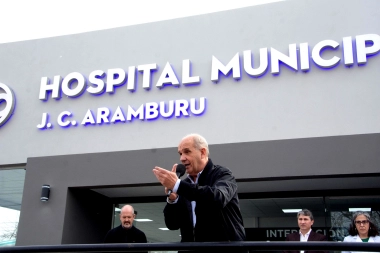 Pehuajó: Zurro recorrió la obra de la nueva área de pediatría del Hospital Municipal
