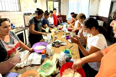 En 25 de Mayo, Egüen lleva la Escuela de Oficios al interior del municipio y suma más cursos