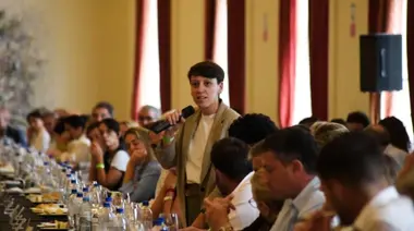 Chaves representada: Lucía Gómez presente en el Congreso Provincial de Salud en Mar del Plata