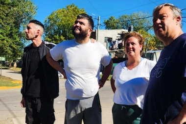 Almirante Brown: Cascallares participó de una jornada comunitaria en Ministro Rivadavia