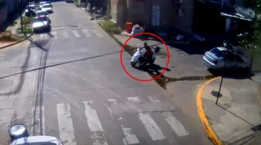 El sistema ESCUDO y la patrulla municipal detuvieron a un ladrón de moto en Vicente López
