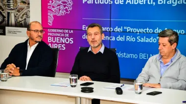 Tramo V del río Salado: el gobierno bonaerense busca recuperar 400 mil hectáreas con una obra millonaria