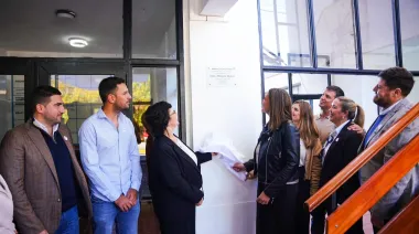 Egüen nombró “Mario Marcelo Malnati” al Centro de Educación Física Nº7 de 25 de Mayo