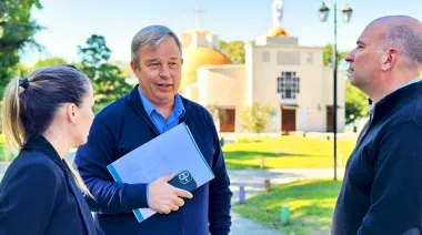 Cascallares se reunió con autoridades del Cottolengo Don Orione ante la delicada situación que atraviesa