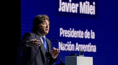 Milei celebró sus logros de gobierno, pero hubo un gesto con Macri que hizo ruido