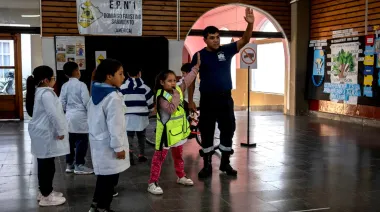 Rivadavia: el municipio continúa con el taller de educación vial en escuelas primarias