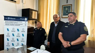 Nueva autoridad: General Arenales anunció el cambio en la jefatura de la Policía Comunal