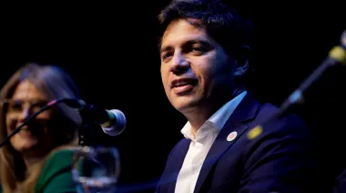Paradojas: pese a estar en campaña, Kicillof niega su candidatura y habló sobre el desafió de Uñac