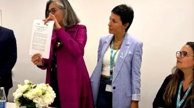 En busca de inversiones para obras, Mayra Mendoza participó de un foro mundial para Mercociudades