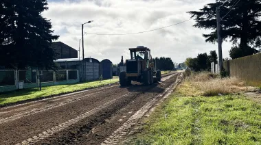 Chaves Municipio avanza con obras de mantenimiento y mejora vial en distintos sectores del distrito