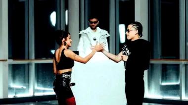 Al ritmo de “Turrazo”, María Becerra y Trueno grabaron un video sorpresa en la UnLaM