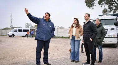 Mantegazza en Moreno: visita a la intendenta y charla sobre producción y gestión