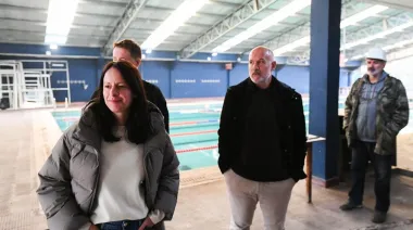 Soledad Martínez anunció la renovación por completo el polideportivo de Villa Martelli en Vicente López