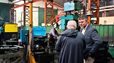 Hourcade visitó Tormecan y reforzó el proyecto del Parque Industrial de Magdalena