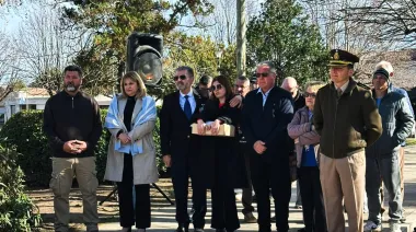 El ex combatiente de Malvinas Omar Liborio fue distinguido como Ciudadano Ilustre en General Arenales